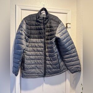 Columbia Men's Powder Lite II Jacket Size XXL City Gray Omni-Heat Worn Once